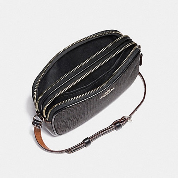 Coach Legacy Print Pouch Crossbody - Picture 3 of 3